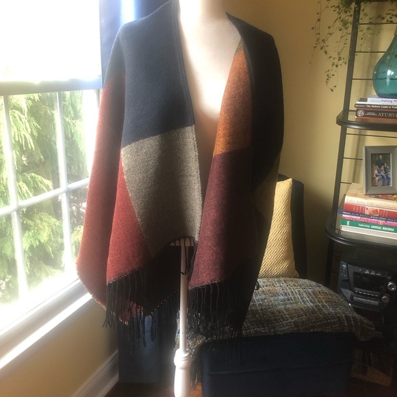 Rampage Multicolor Block Scarf - Picture 2 of 3